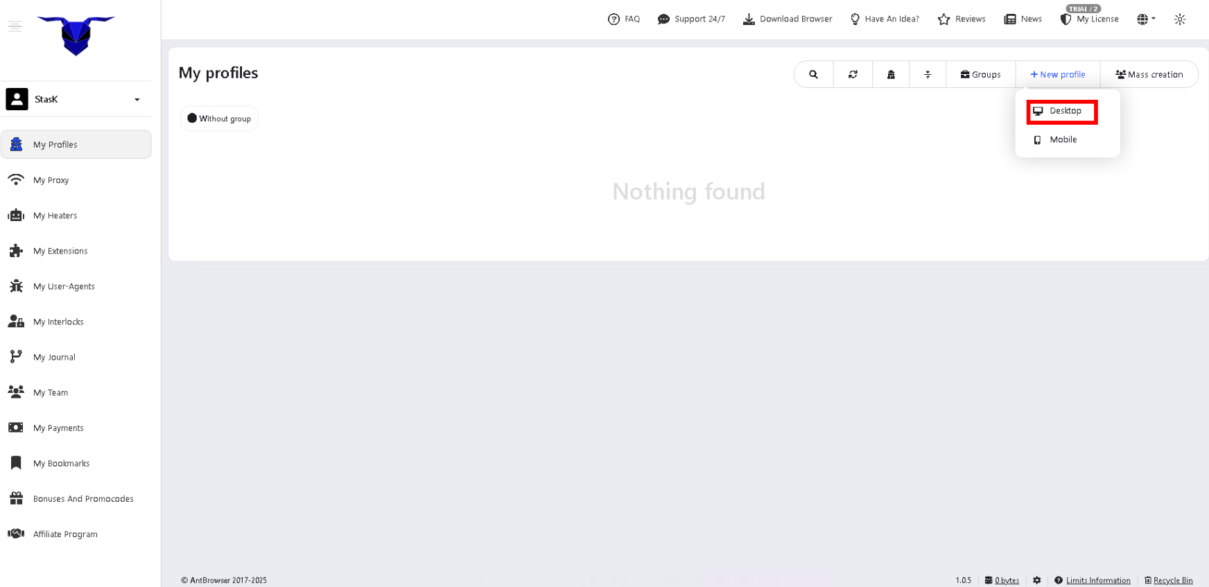 91HTTP代理在AntBrowser 浏览器上设置长效静态IP代理教程