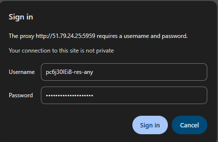 91HTTP代理在Vivaldi浏览器上设置动态不限量代理教程