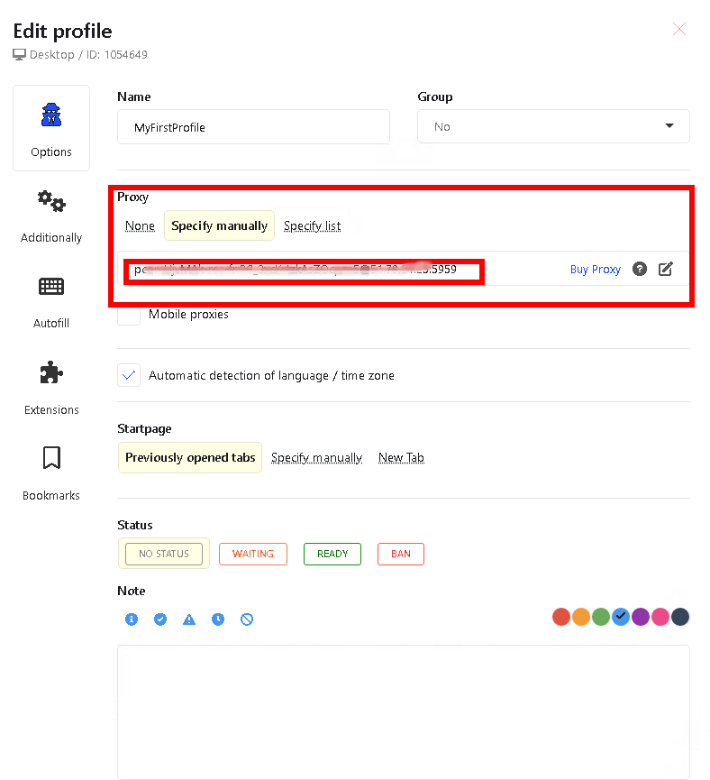91HTTP代理在AntBrowser 浏览器上设置长效静态IP代理教程
