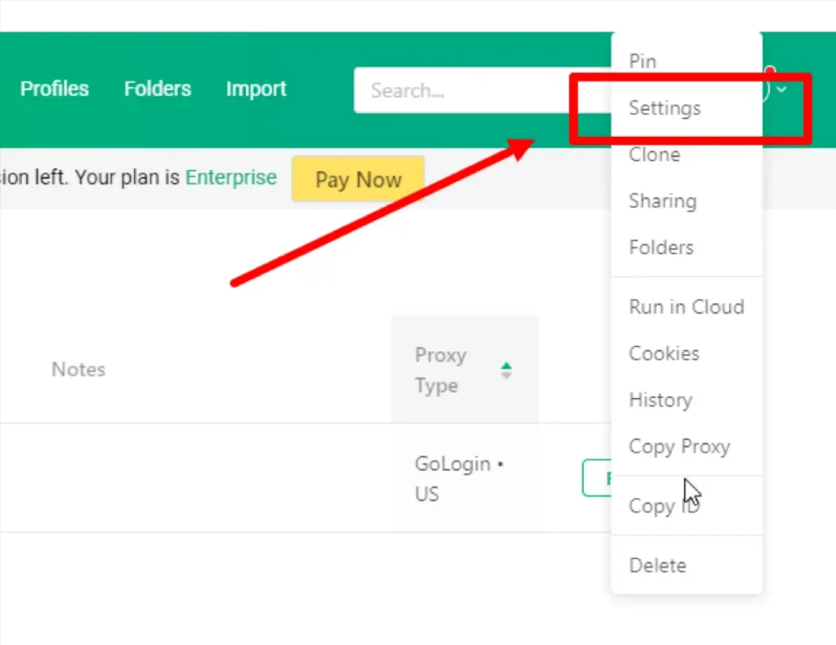 91HTTP代理在GoLogin浏览器上设置动态包量代理教程