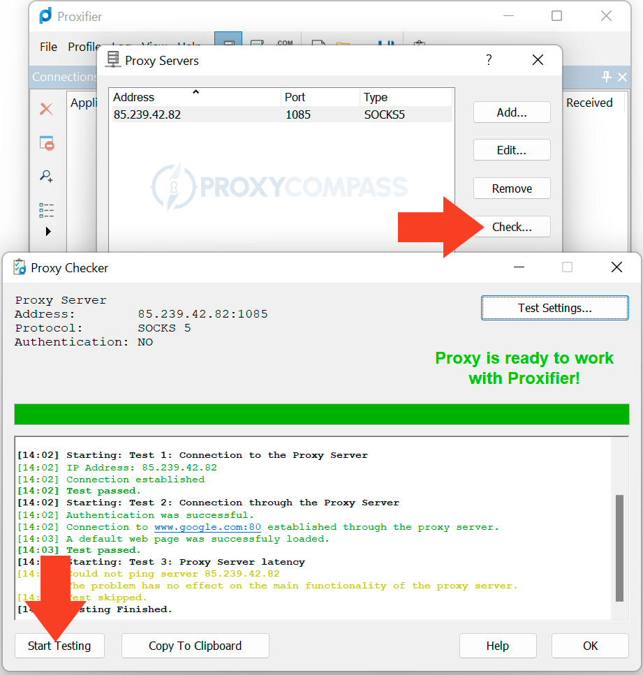 91HTTP代理在Proxifier浏览器上设置动态包时代理教程