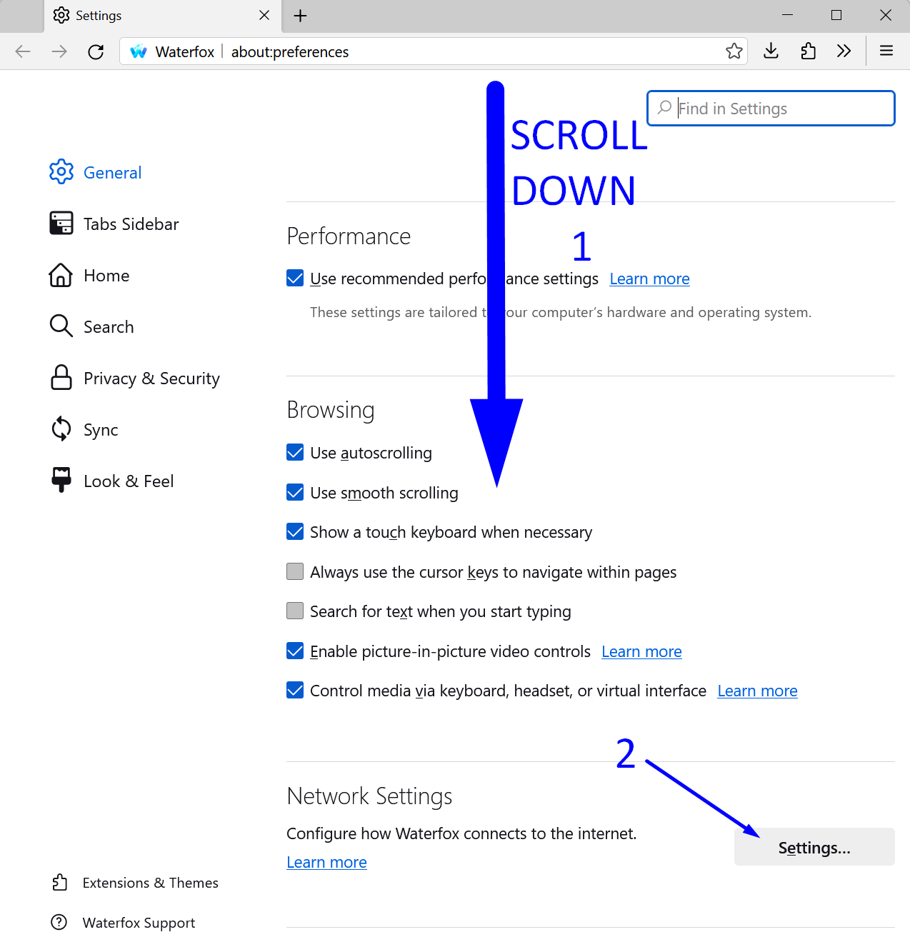 91HTTP代理在Waterfox浏览器上设置动态不限量代理教程