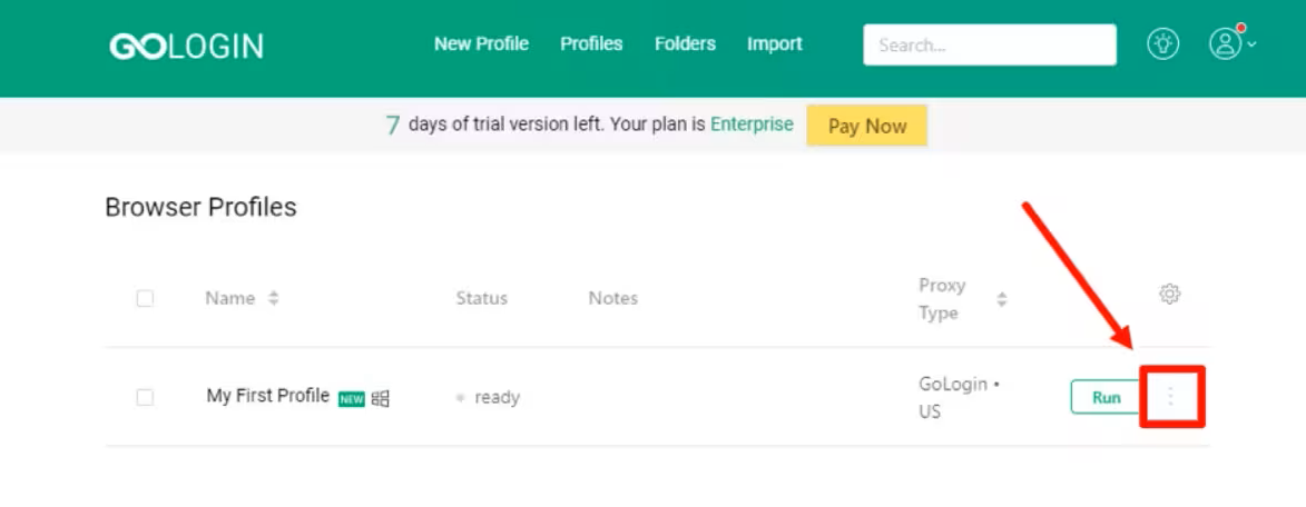 91HTTP代理在GoLogin浏览器上设置动态包量代理教程