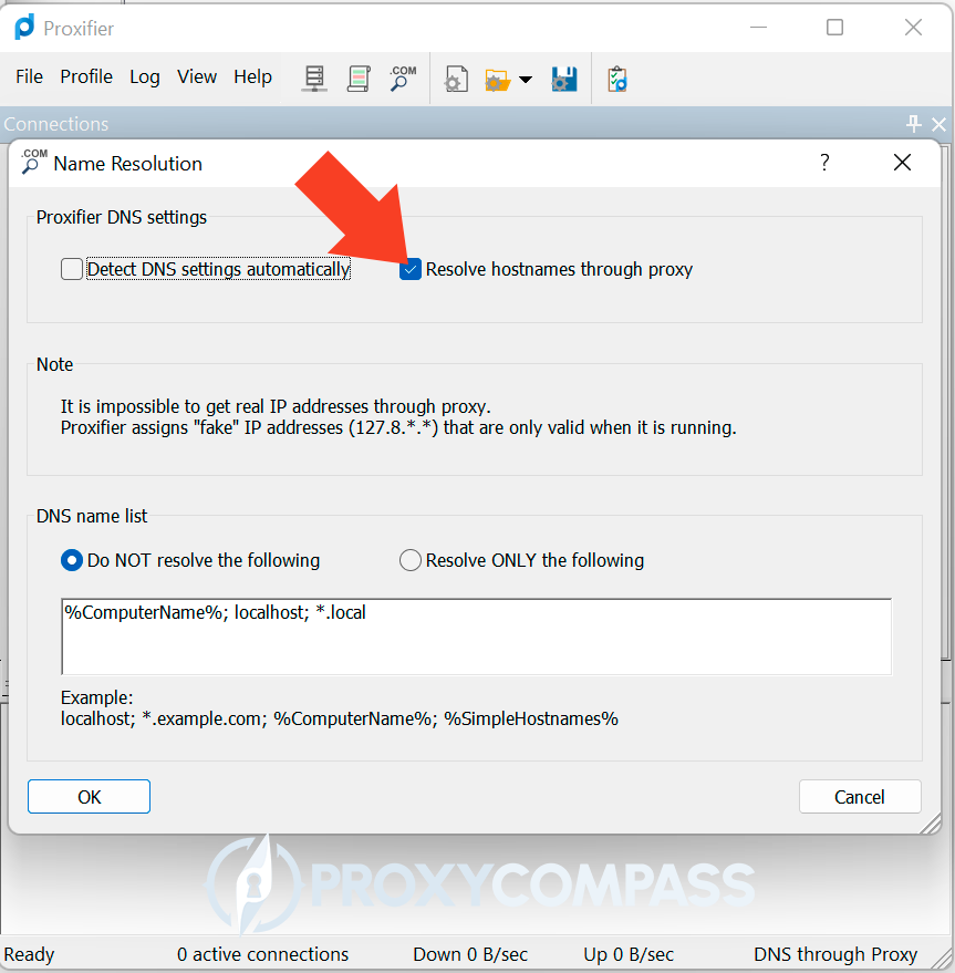 91HTTP代理在Proxifier浏览器上设置动态包时代理教程