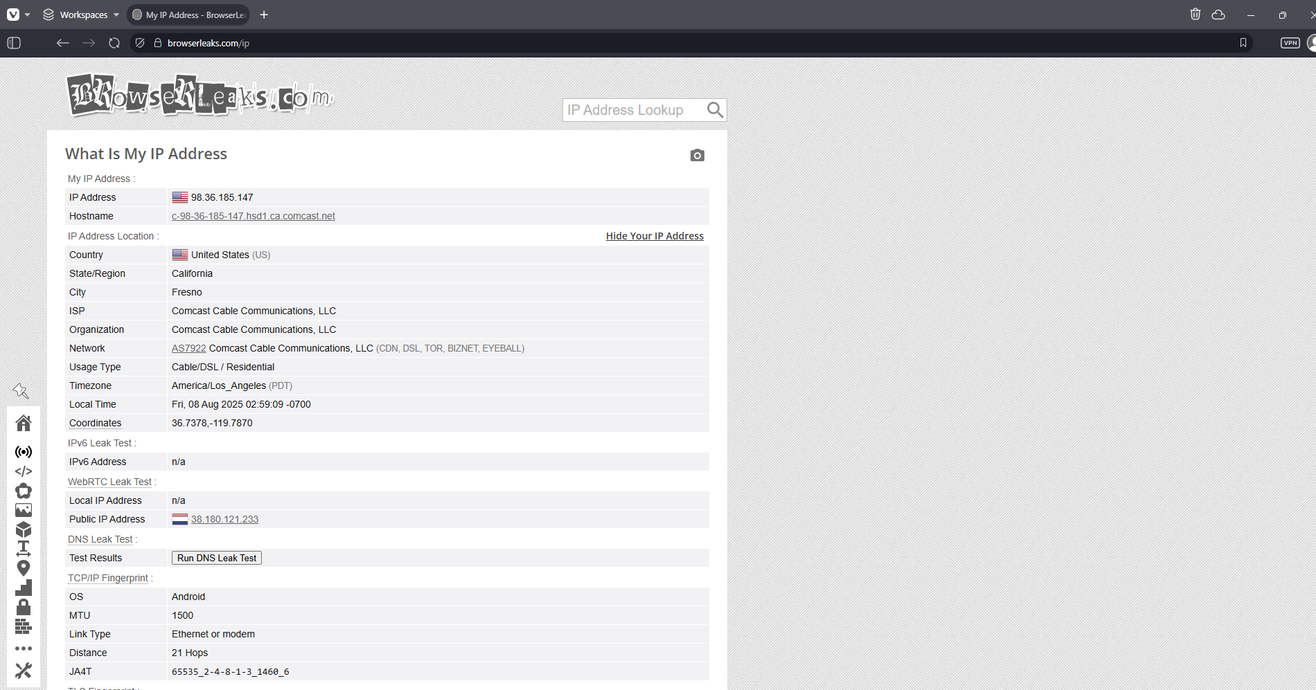 91HTTP代理在Vivaldi浏览器上设置动态不限量代理教程